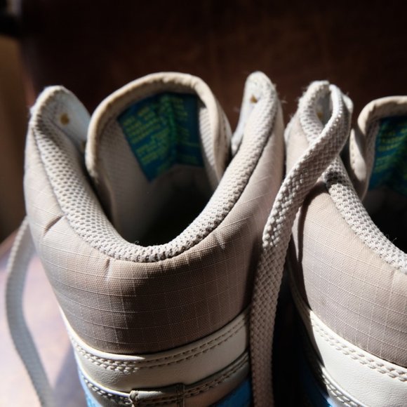 Vintage Silver Nike Court Force High Tops - Picture 6 of 7